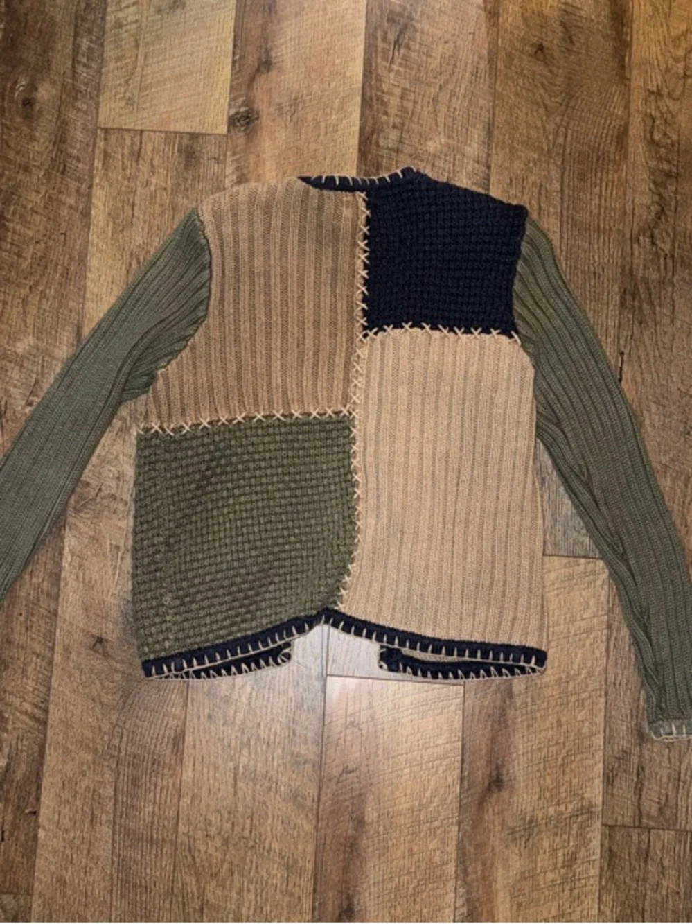 Christopher & Banks Patchwork Cardigan - Picture 5 of 5